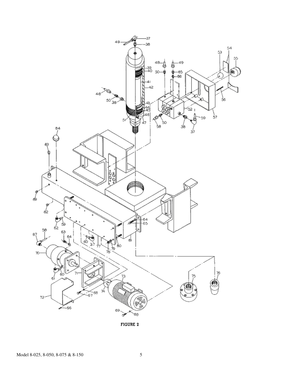 Dake Elecdraulic II - 908 series User Manual | Page 5 / 13