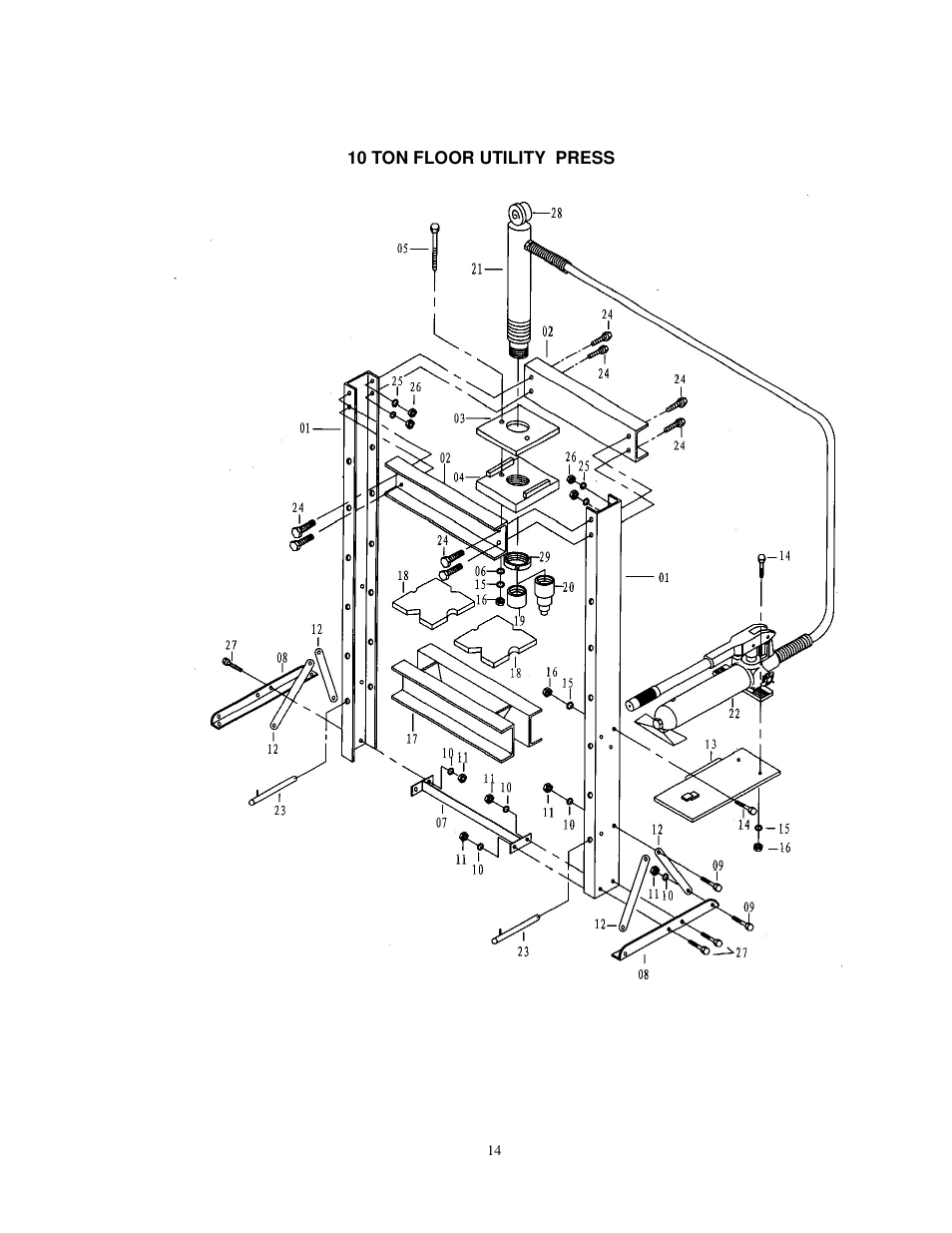 Dake Utility - Bench User Manual | Page 15 / 15