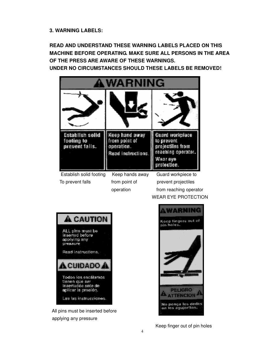 Dake Utility - Bench User Manual | Page 5 / 15