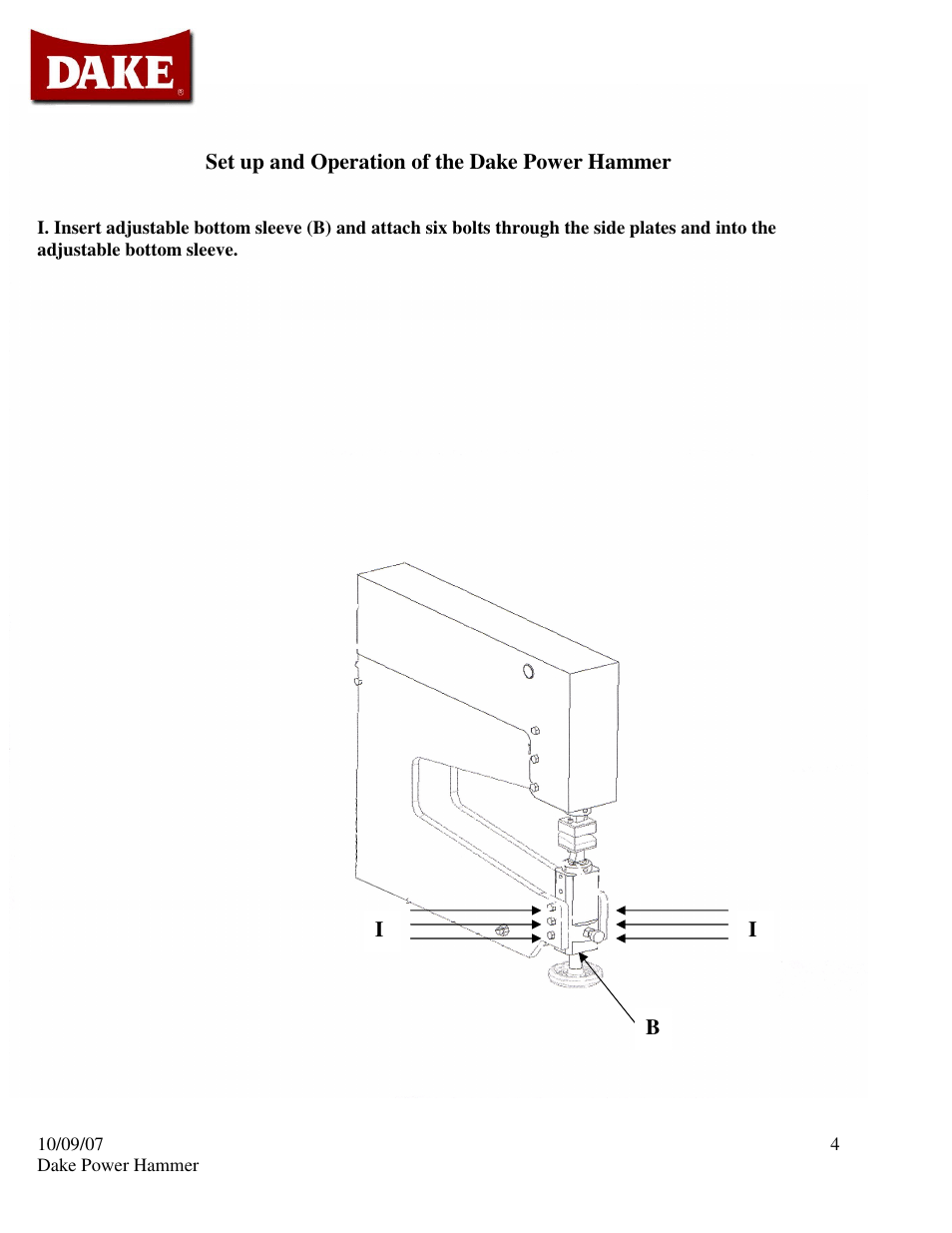 Dake Model H-100 User Manual | Page 4 / 14