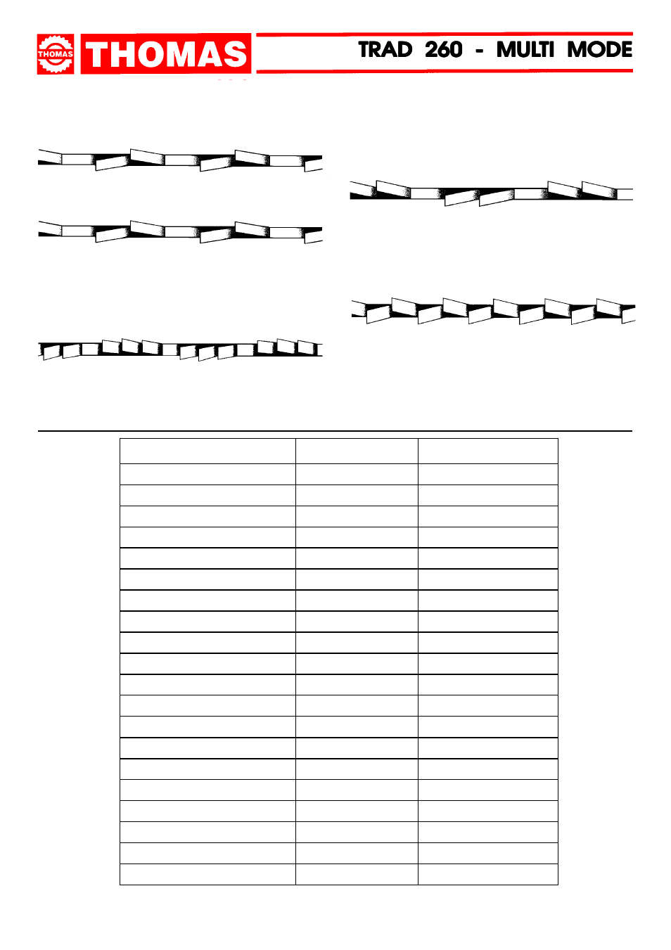 Trad 260 - mul | Dake Model TRAD 260 User Manual | Page 15 / 28