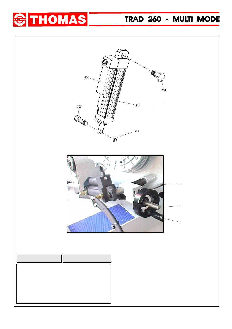Trad 260 - mul | Dake Model TRAD 260 User Manual | Page 20 / 28