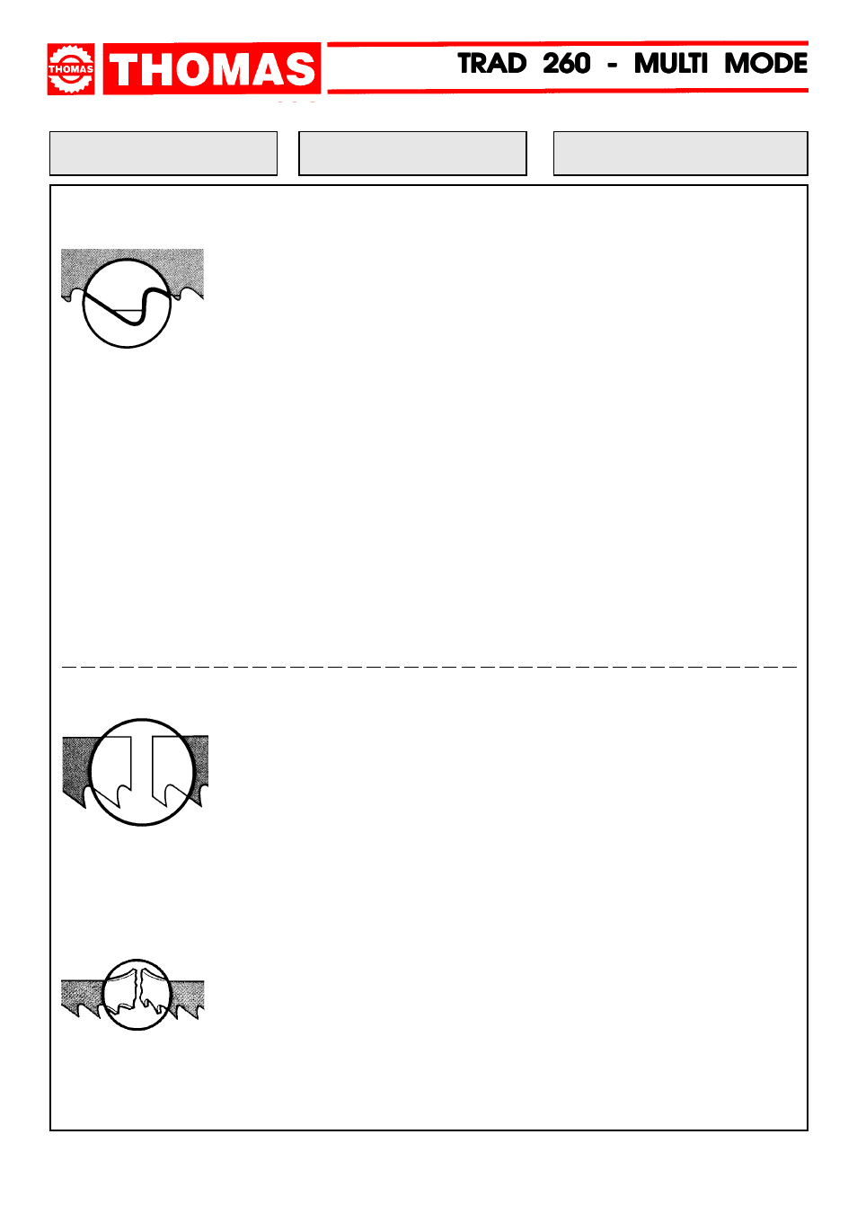 Trad 260 - mul | Dake Model TRAD 260 User Manual | Page 25 / 28
