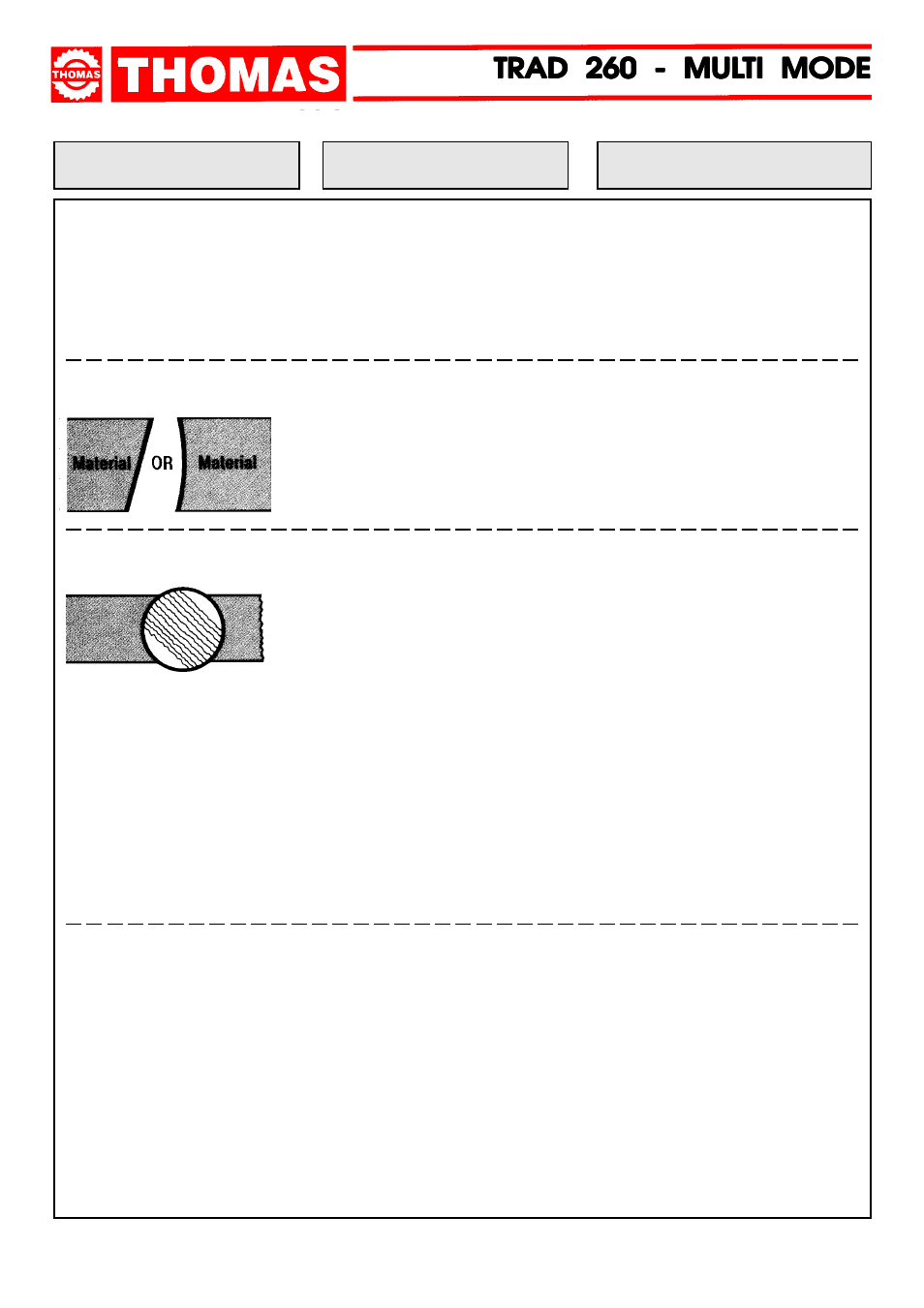 Trad 260 - mul | Dake Model TRAD 260 User Manual | Page 27 / 28