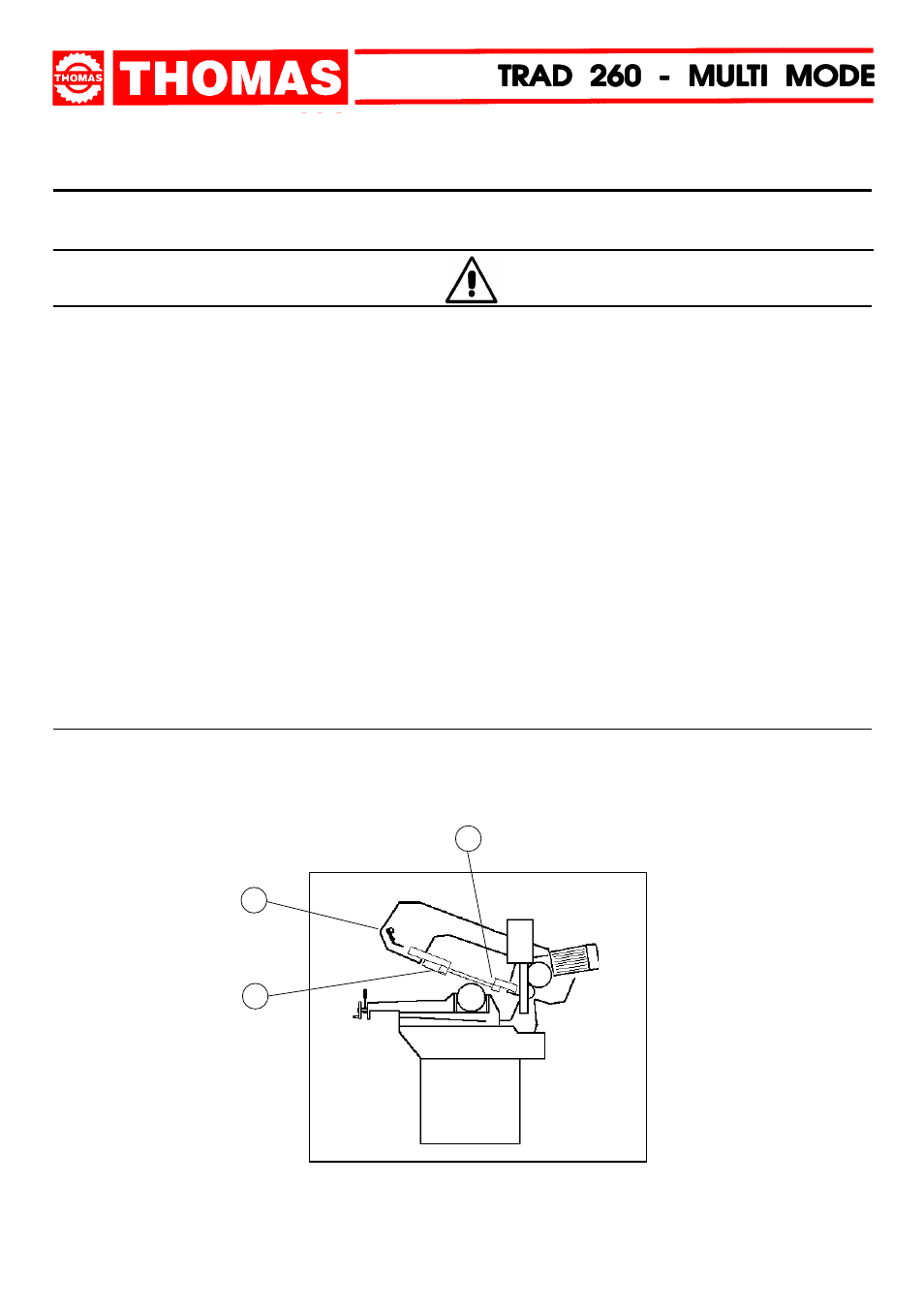 Trad 260 - mul, Reference to accident - prevention regulations | Dake Model TRAD 260 User Manual | Page 4 / 28