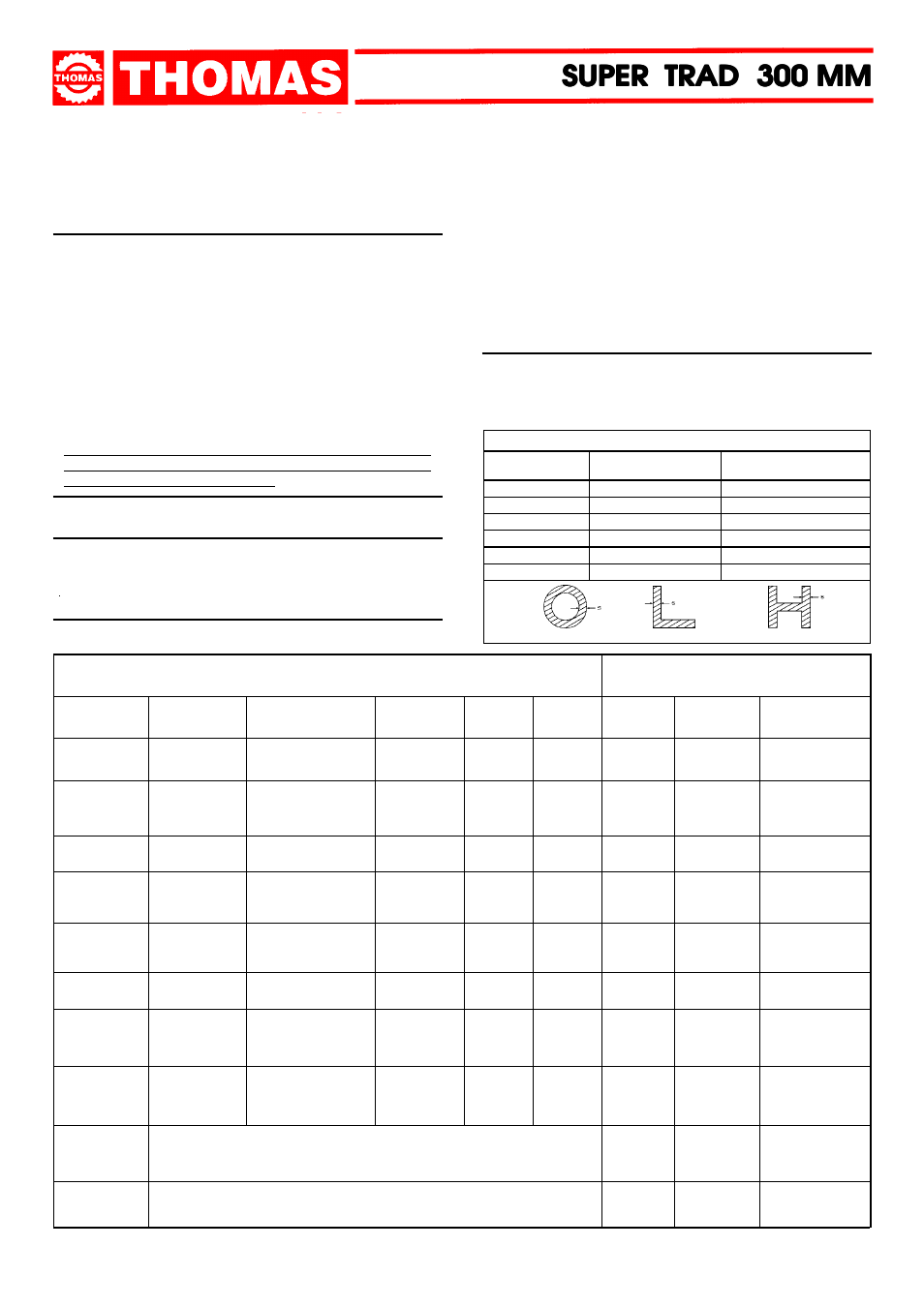 Super, Material classification and choice of tool | Dake Model TRAD 300 User Manual | Page 14 / 32