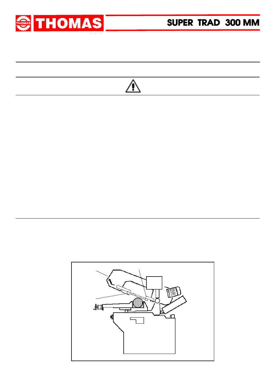 Super, Reference to accident - prevention regulations | Dake Model TRAD 300 User Manual | Page 4 / 32