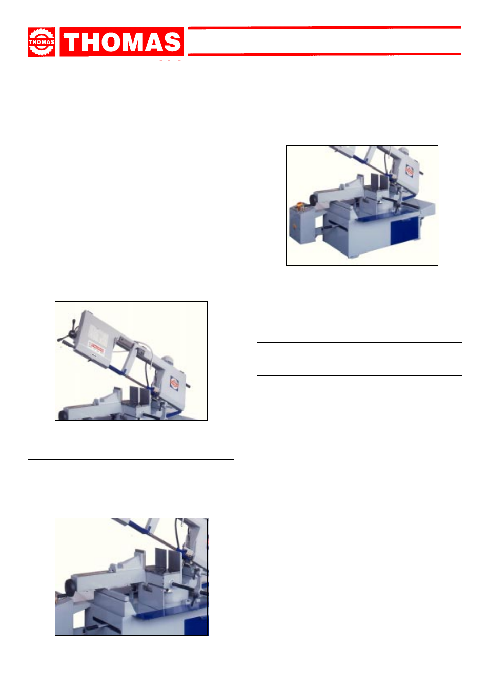 Sar 331 sa gds, Description of the operating cycle, Machine functional parts | Dake Model SAR 331 User Manual | Page 8 / 32