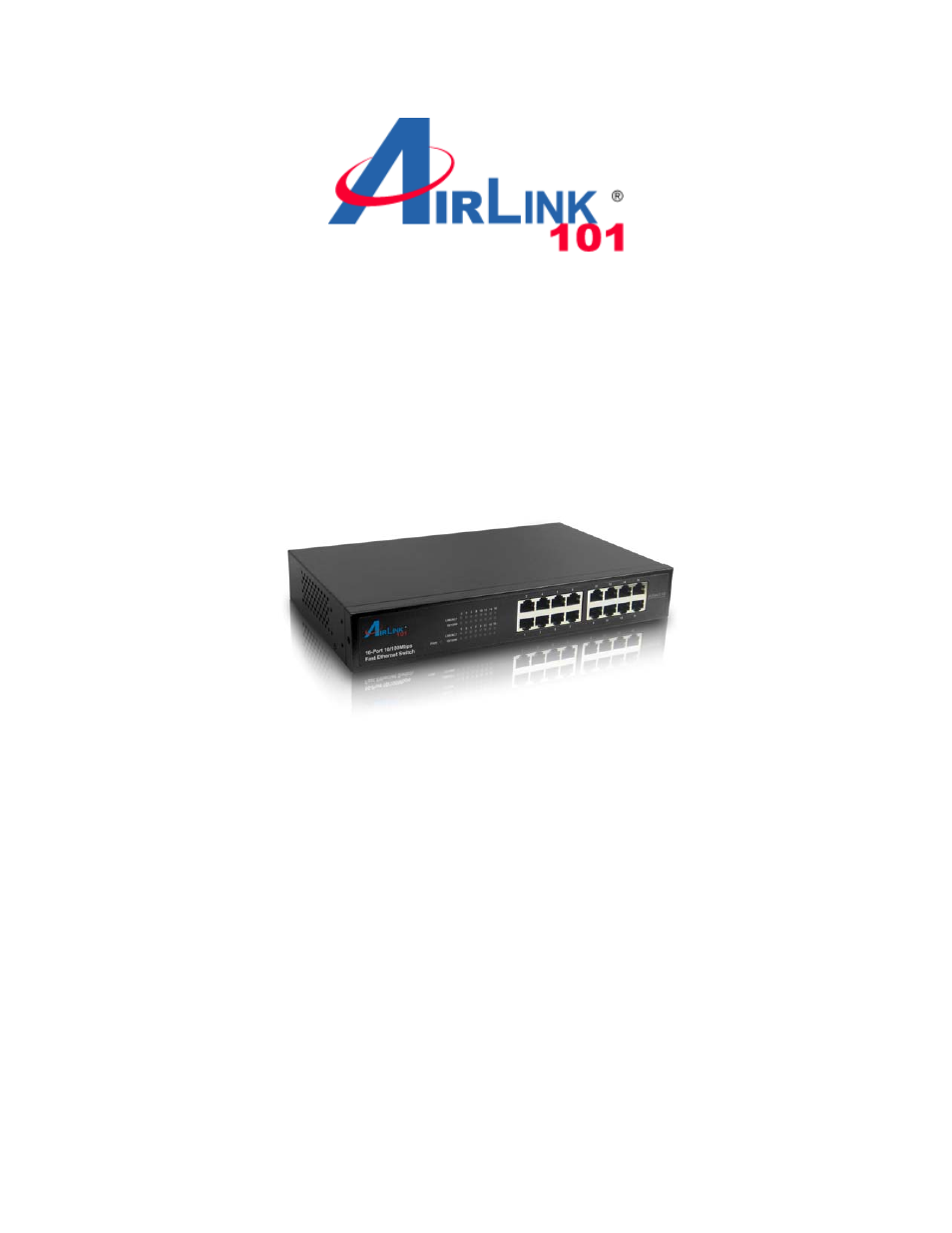 Airlink101 Fast Ethernet ASW316 User Manual | 10 pages