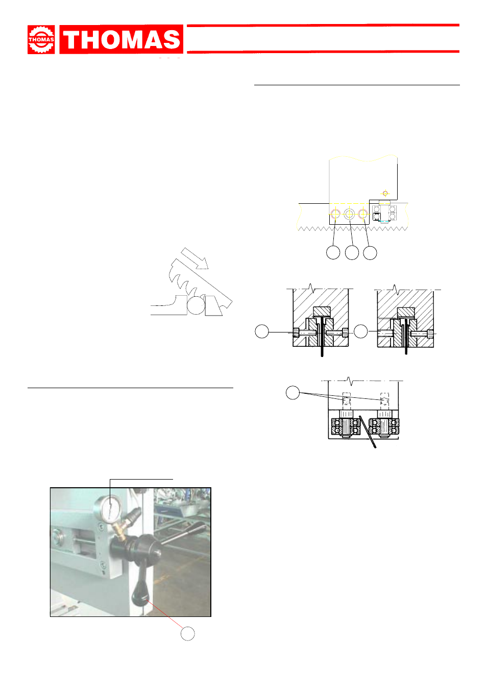 Sar 440 sa gds, Regulating the machine | Dake Model SAR 440 User Manual | Page 11 / 32