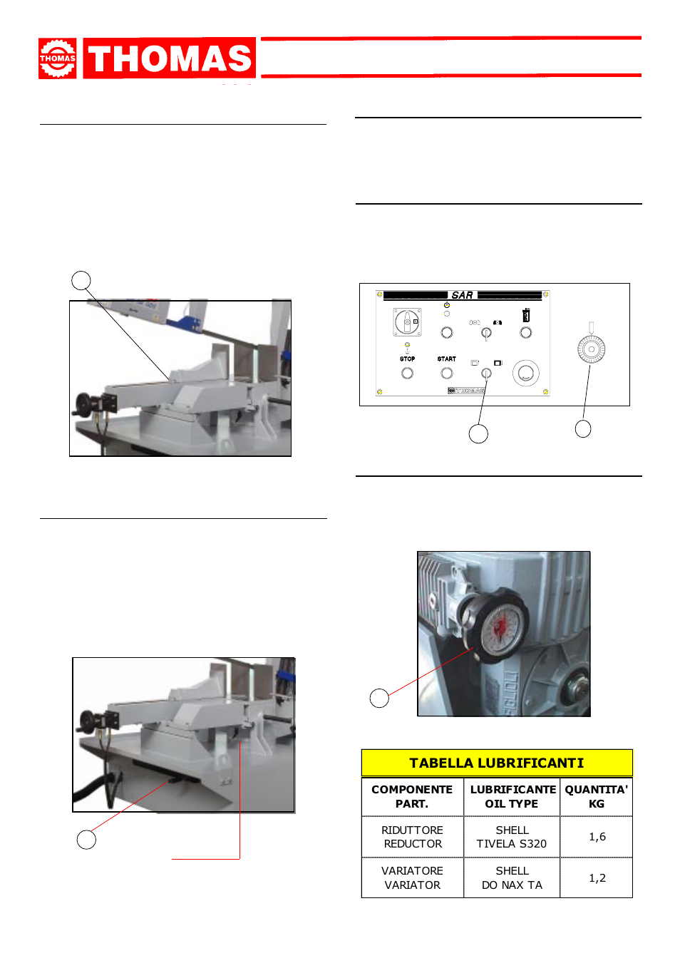 Sar 440 sa gds | Dake Model SAR 440 User Manual | Page 12 / 32