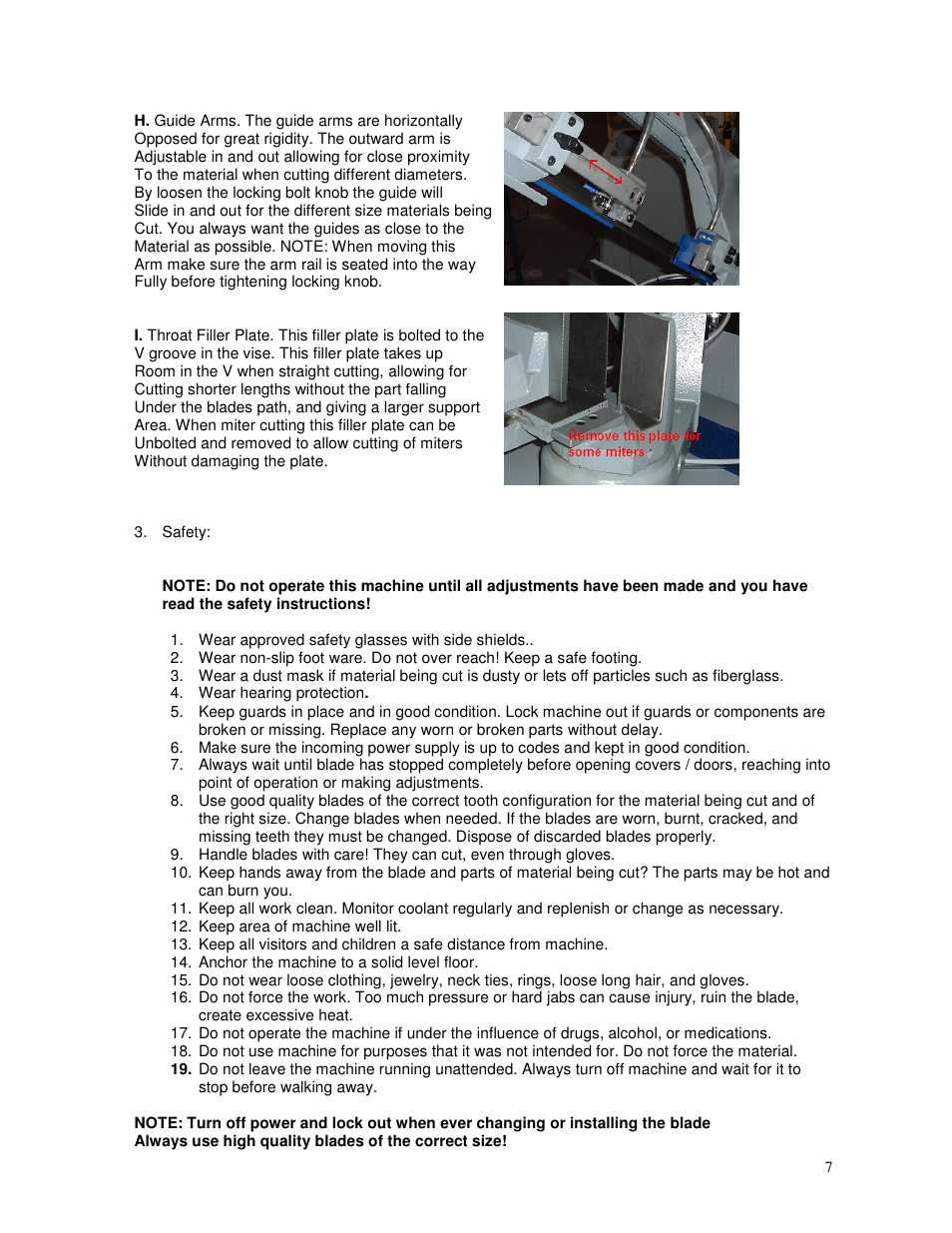 Dake Model Zip 28 User Manual | Page 7 / 22