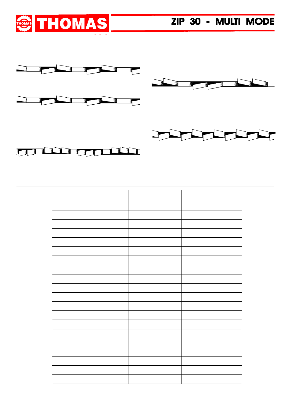 Zip 30 - mul | Dake Model Zip 30 User Manual | Page 15 / 28