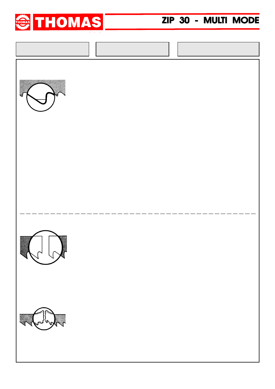 Zip 30 - mul | Dake Model Zip 30 User Manual | Page 25 / 28