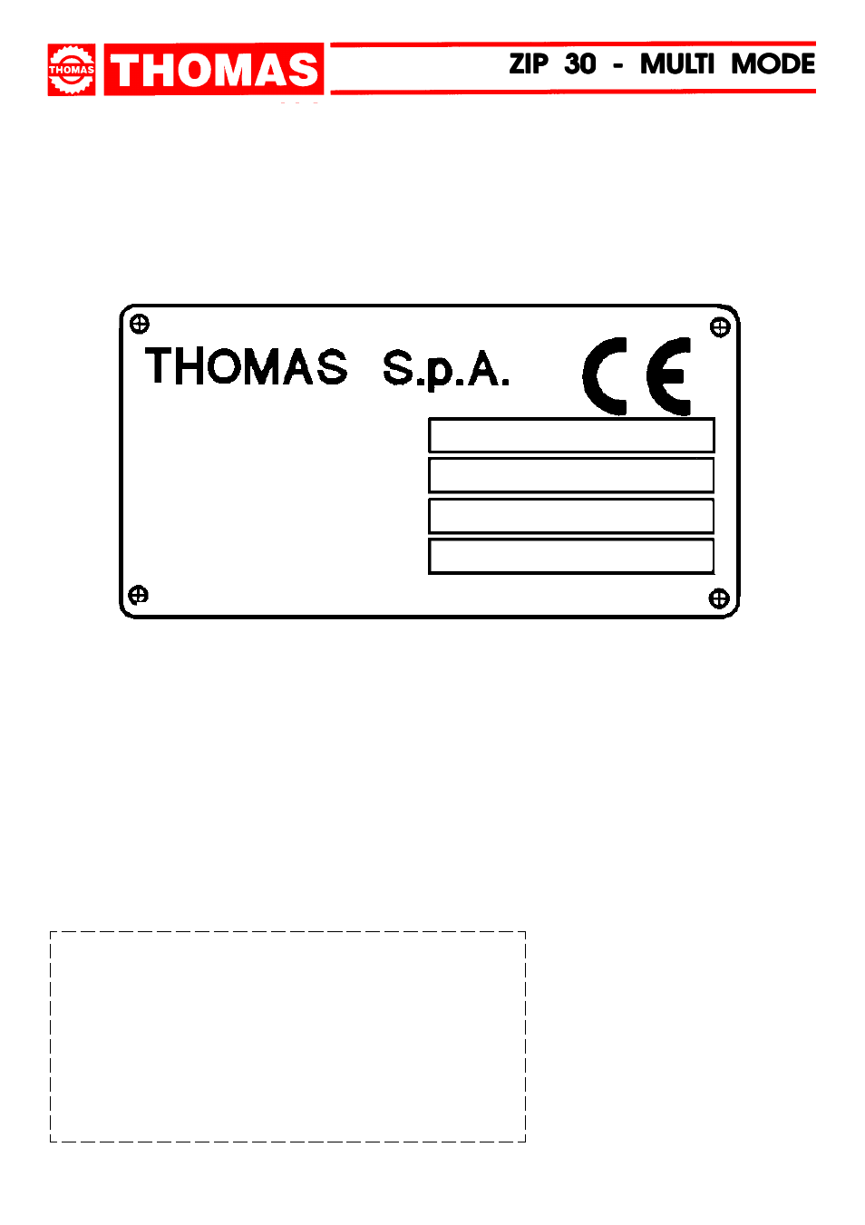 Zip 30 - mul | Dake Model Zip 30 User Manual | Page 3 / 28