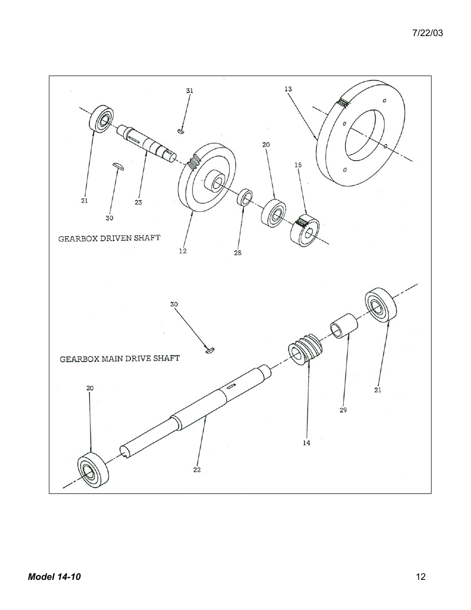 Dake Model 14-10 User Manual | Page 12 / 13