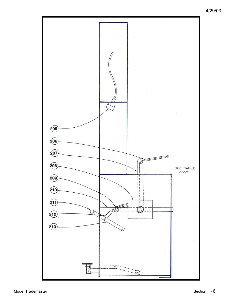 Dake Model Trademaster - Section II User Manual | Page 6 / 8