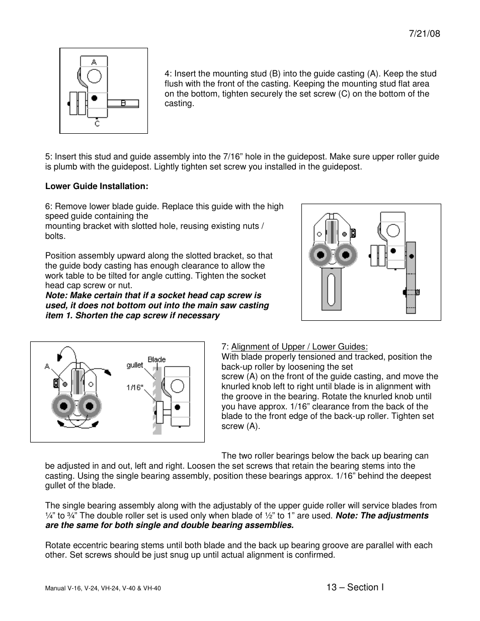 Dake Model E-V Series User Manual | Page 13 / 26