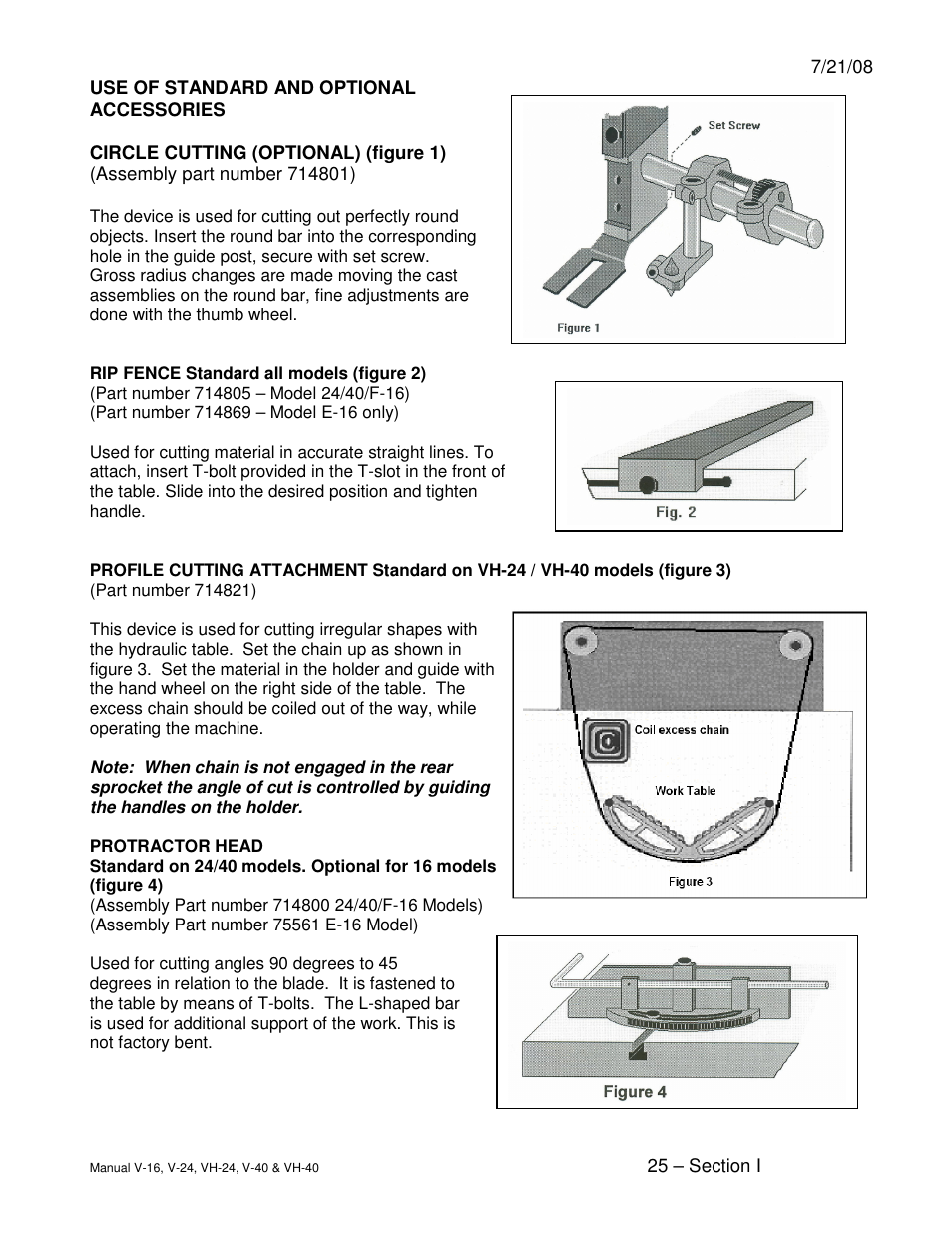 Dake Model E-V Series User Manual | Page 25 / 26