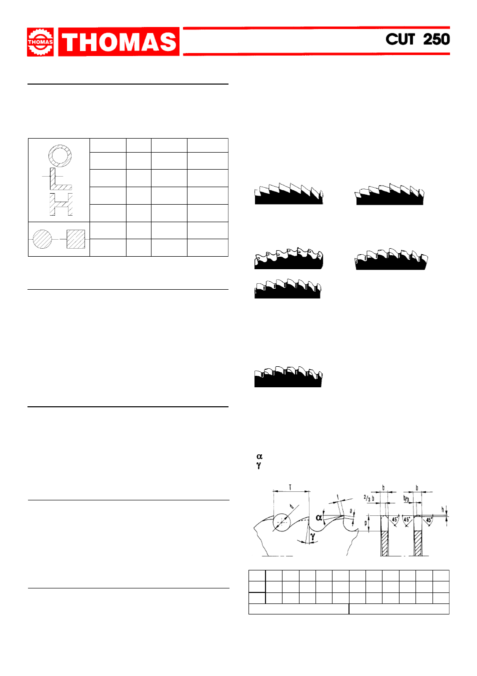 Cut 250 | Dake Model Cut 250 User Manual | Page 10 / 20