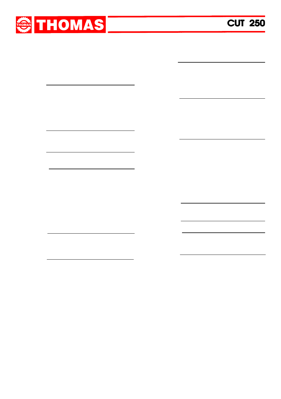 Dake Model Cut 250 User Manual | Page 2 / 20