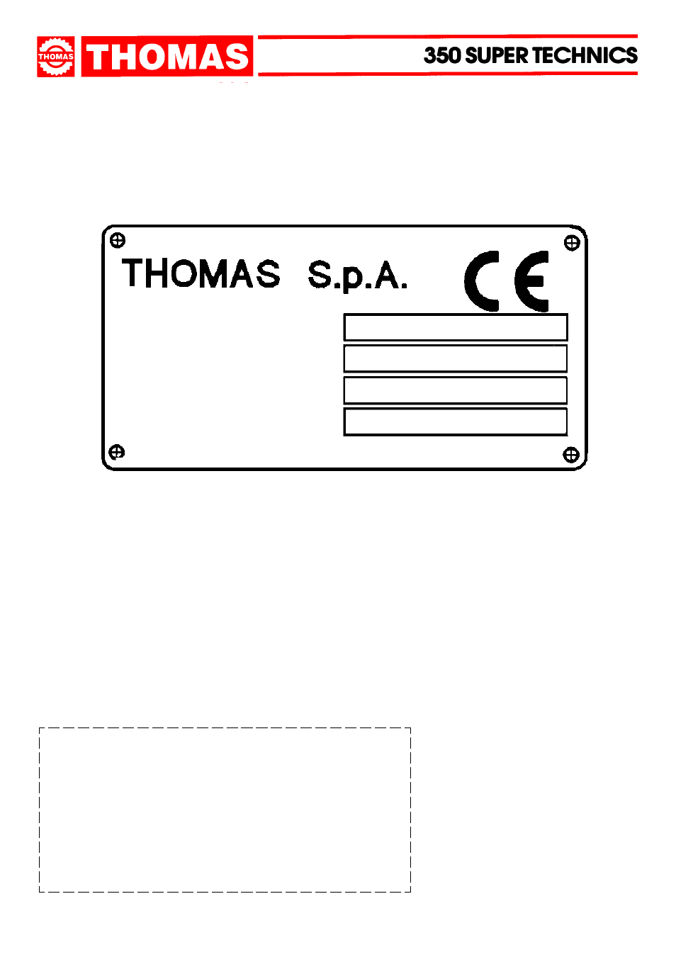 350 super technics, Machine certification and identification marking | Dake Model Super Technics 350CE User Manual | Page 3 / 24