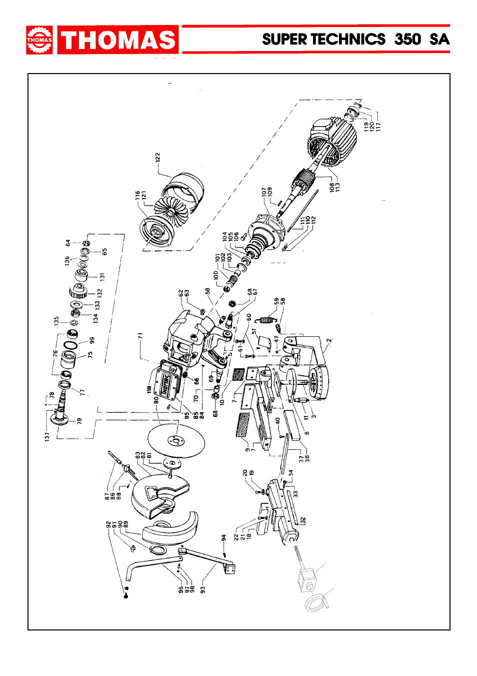 Super | Dake Model Super Technics 350SA User Manual | Page 20 / 34