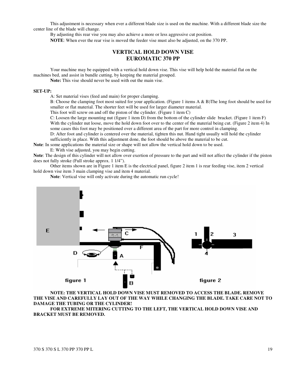 Dake Euromatic Series User Manual | Page 19 / 36