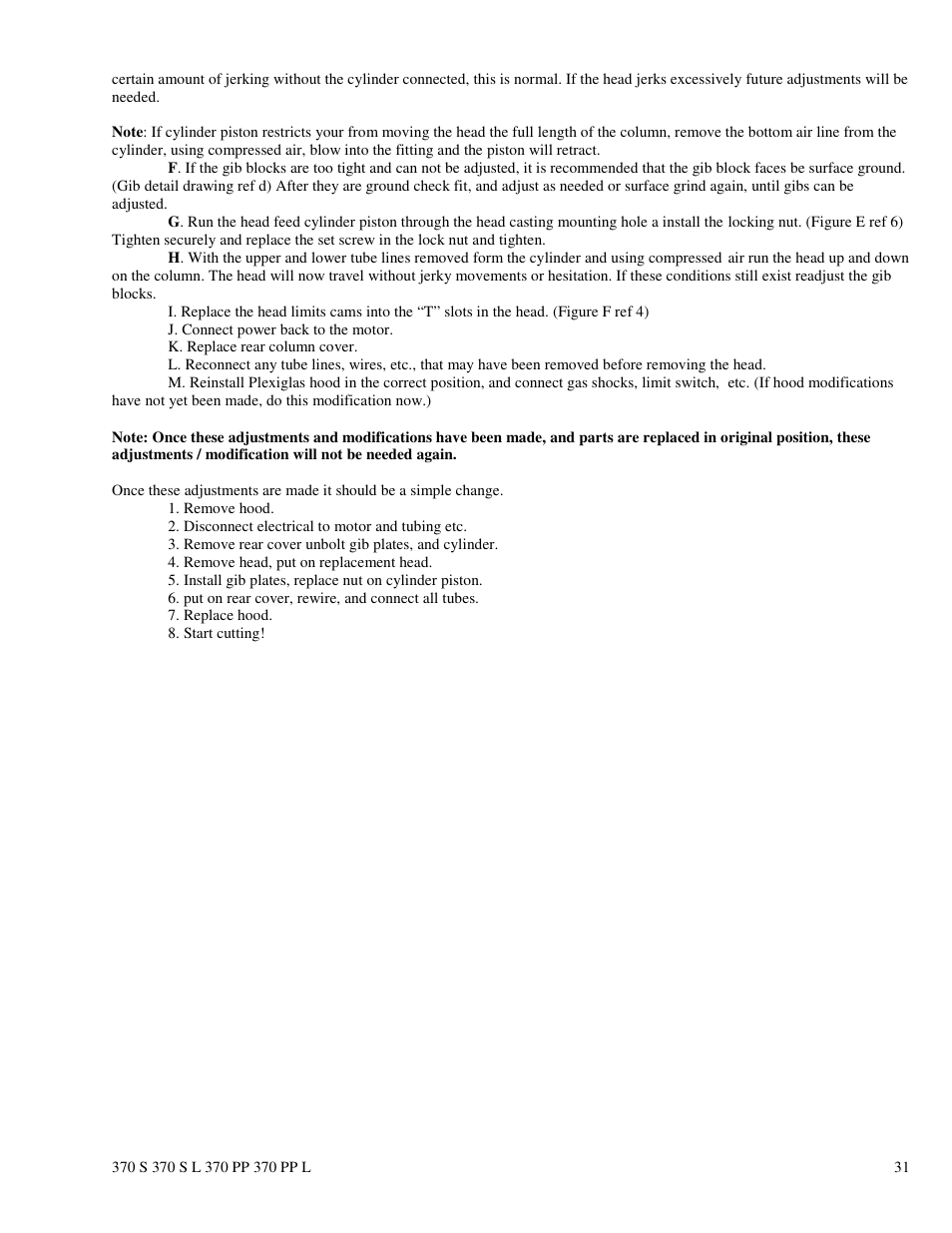 Dake Euromatic Series User Manual | Page 31 / 36