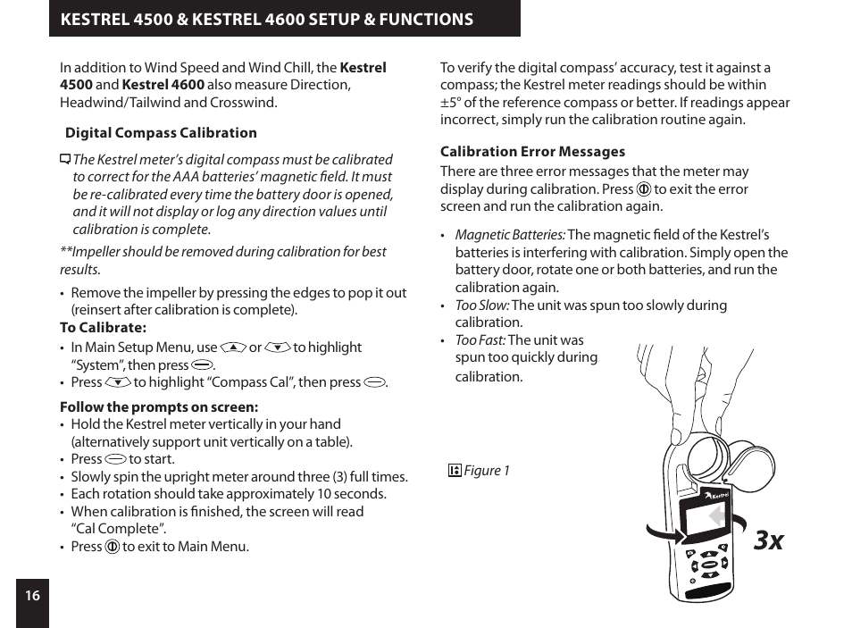 Kestrel 4000 User Manual | Page 16 / 24