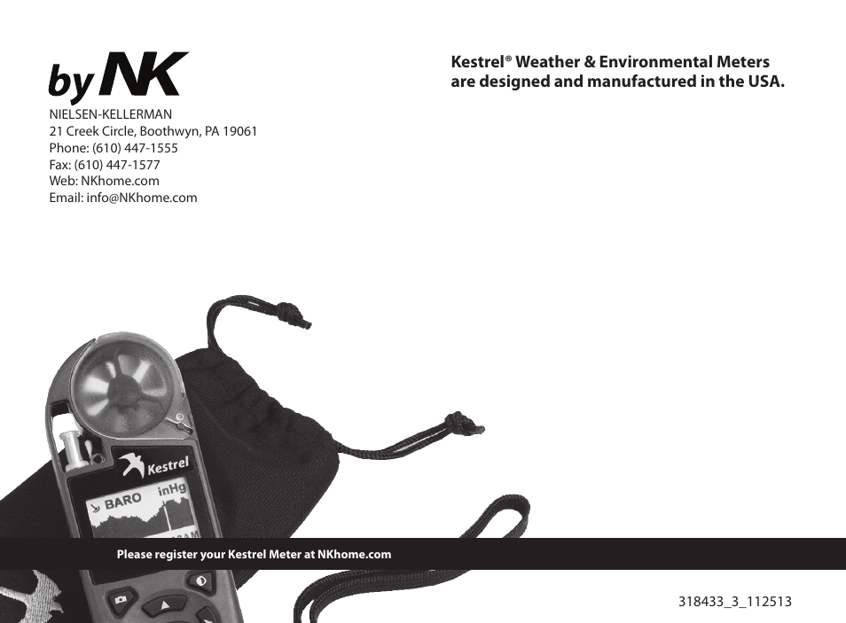 Kestrel 4000 User Manual | Page 24 / 24