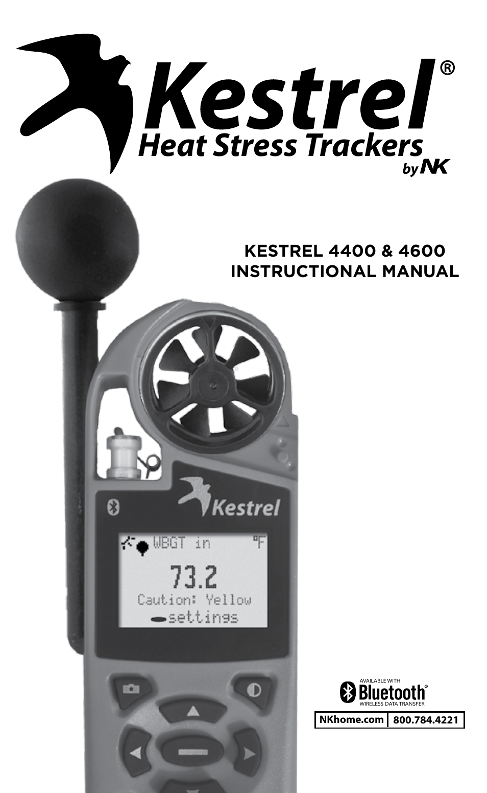 Kestrel 4600 Heat Stress Meter User Manual | 15 pages