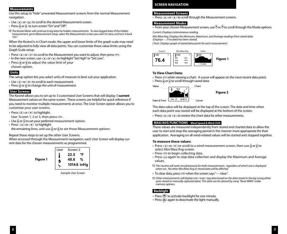 Kestrel 4600 Heat Stress Meter User Manual | Page 5 / 15