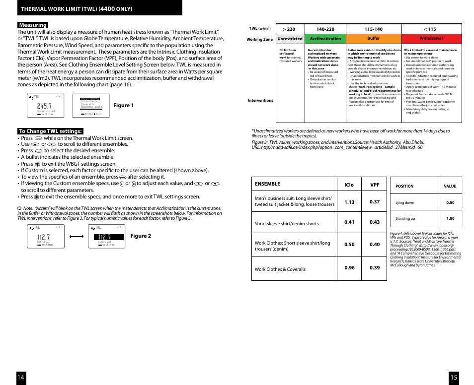 Kestrel 4600 Heat Stress Meter User Manual | Page 8 / 15