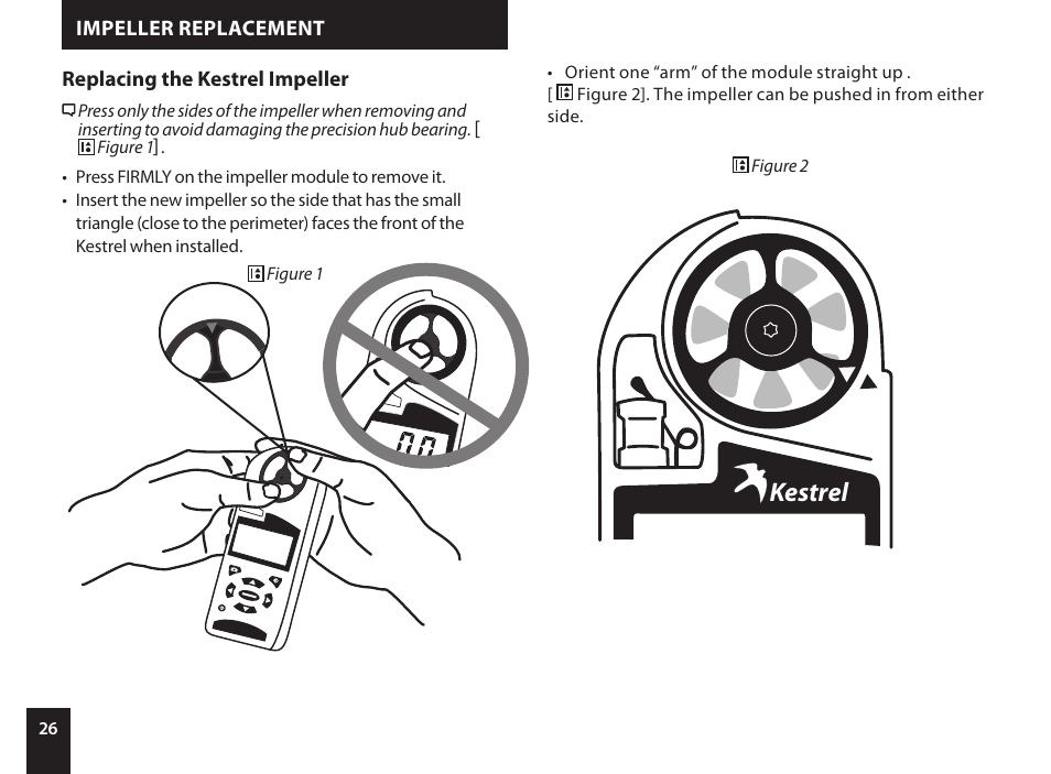 Kestrel | Kestrel 4500NV Applied Ballistics Meter User Manual | Page 26 / 40