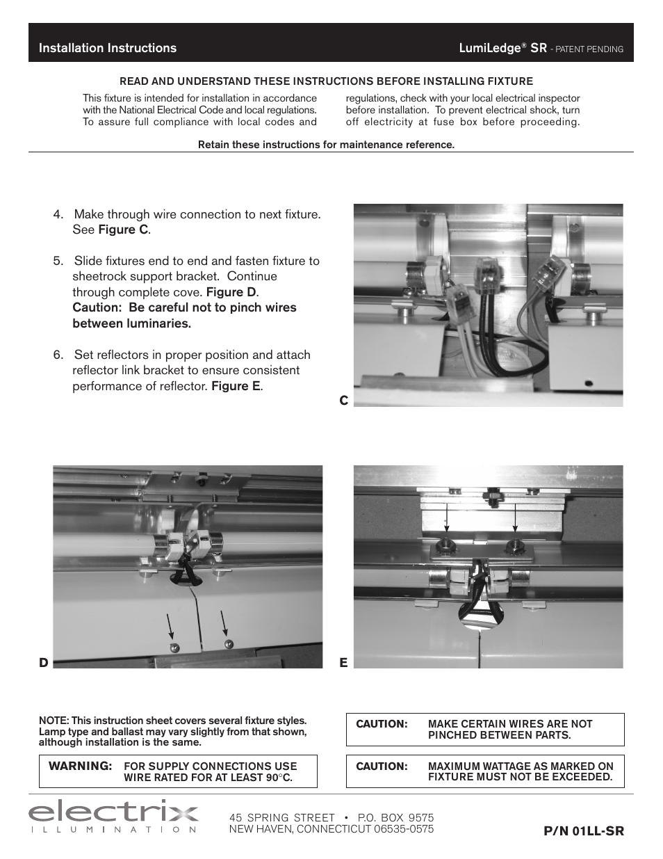 Electrix Framing System User Manual | Page 2 / 2