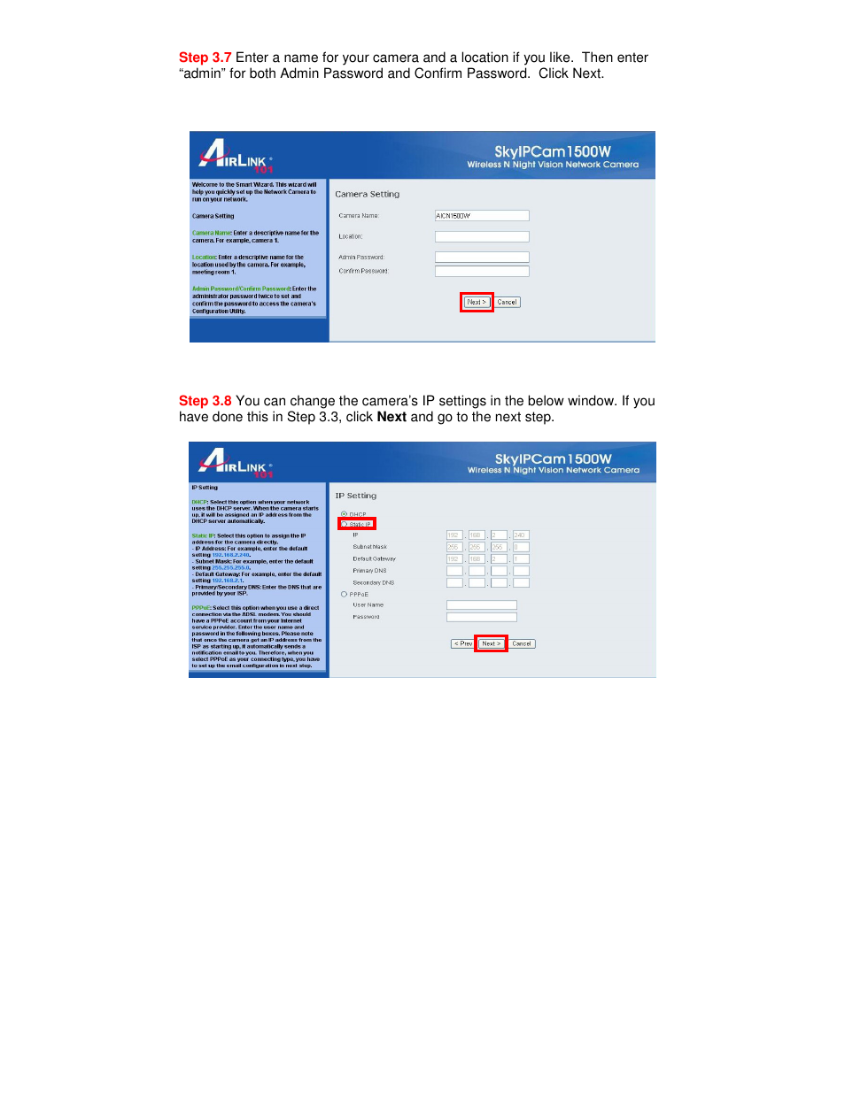 Airlink101 AICN1500W User Manual | Page 10 / 17