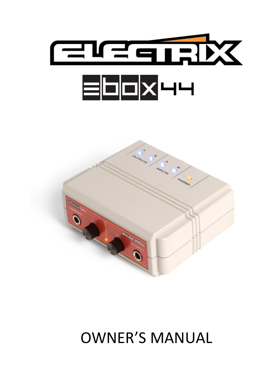 Electrix Ebox-44 User Manual | 16 pages