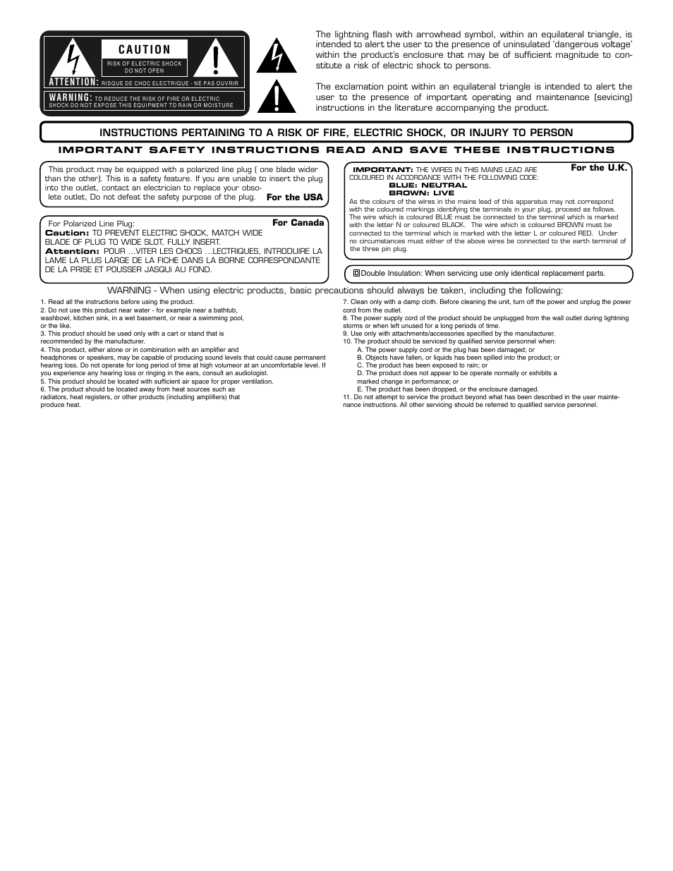 Electrix EQ Killer User Manual | Page 2 / 18