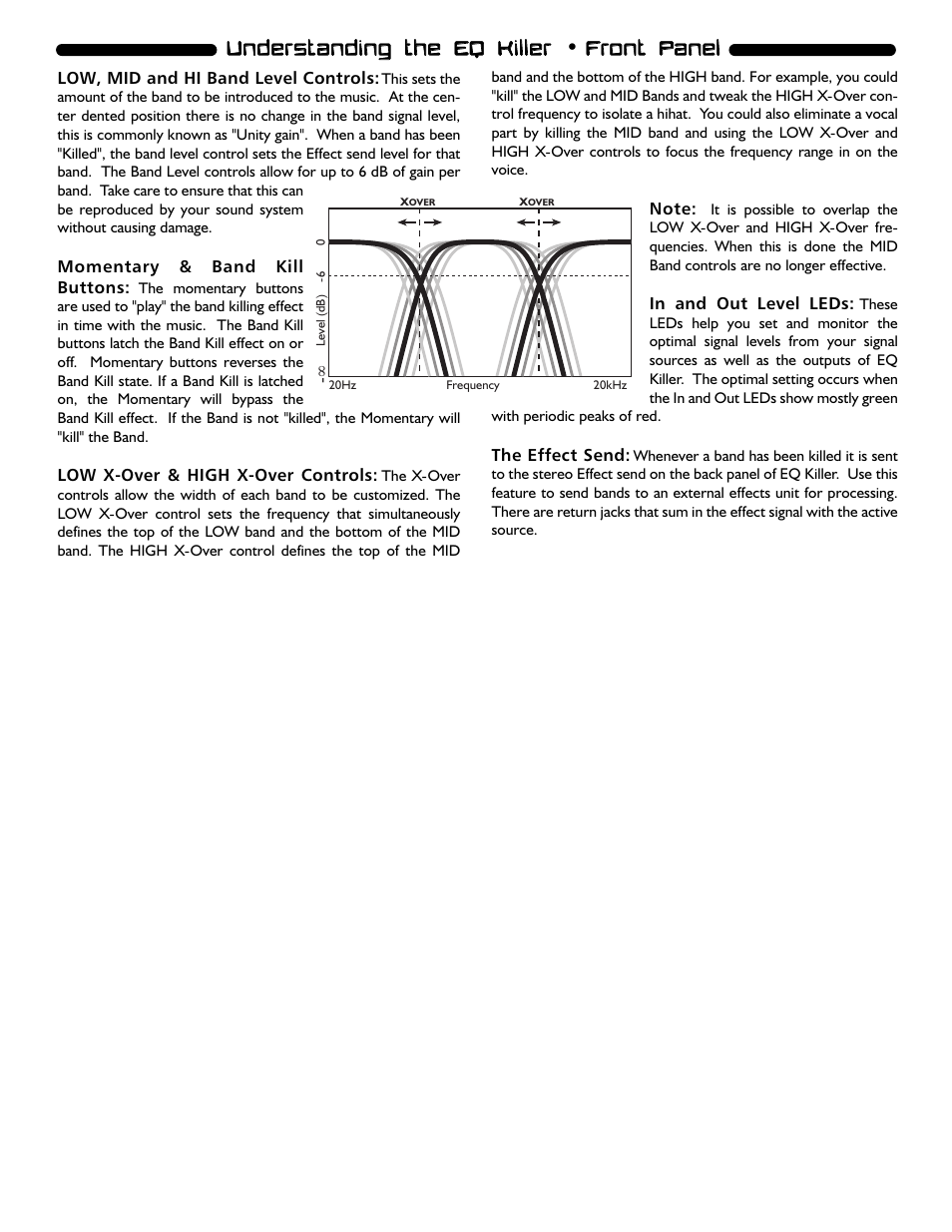 Electrix EQ Killer User Manual | Page 8 / 18