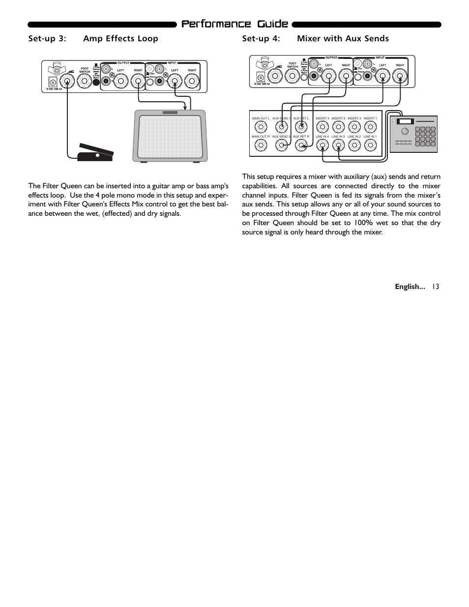 Ppe errffo orrm ma an nc ce e g gu uiid de e | Electrix Filter Queen User Manual | Page 13 / 18