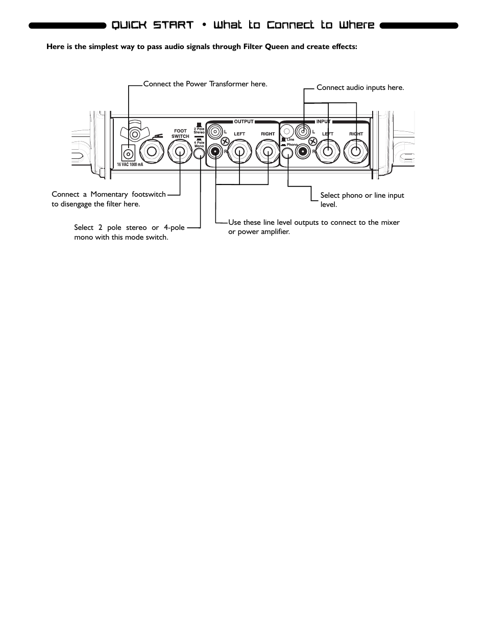 Electrix Filter Queen User Manual | Page 6 / 18