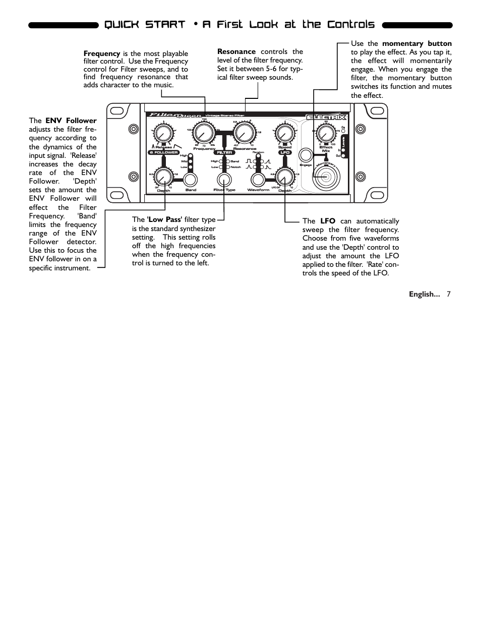 Electrix Filter Queen User Manual | Page 7 / 18