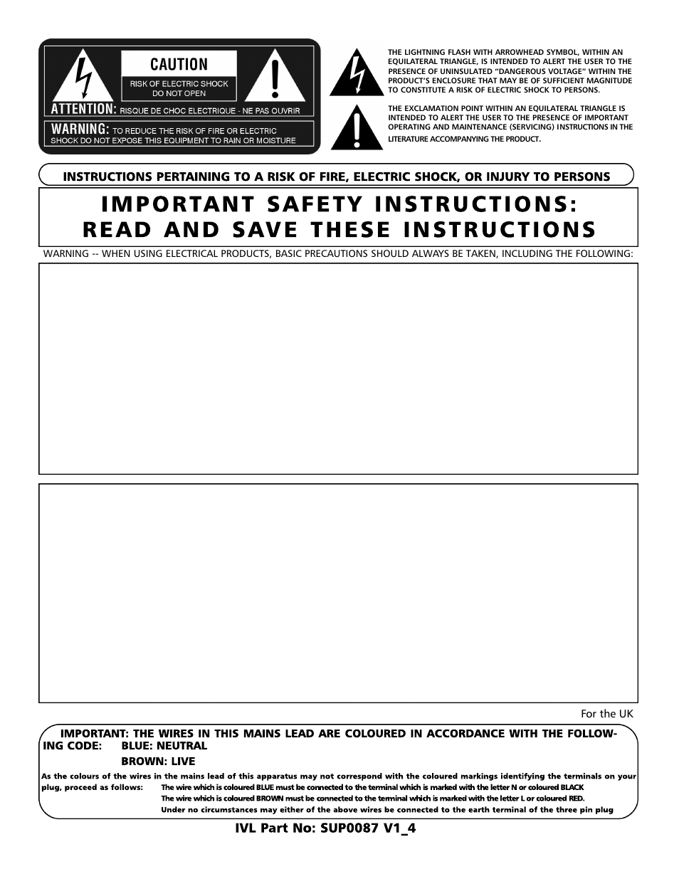 For the uk | Electrix Repeater User Manual | Page 2 / 48