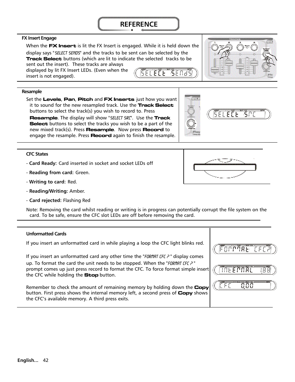 Reference | Electrix Repeater User Manual | Page 42 / 48