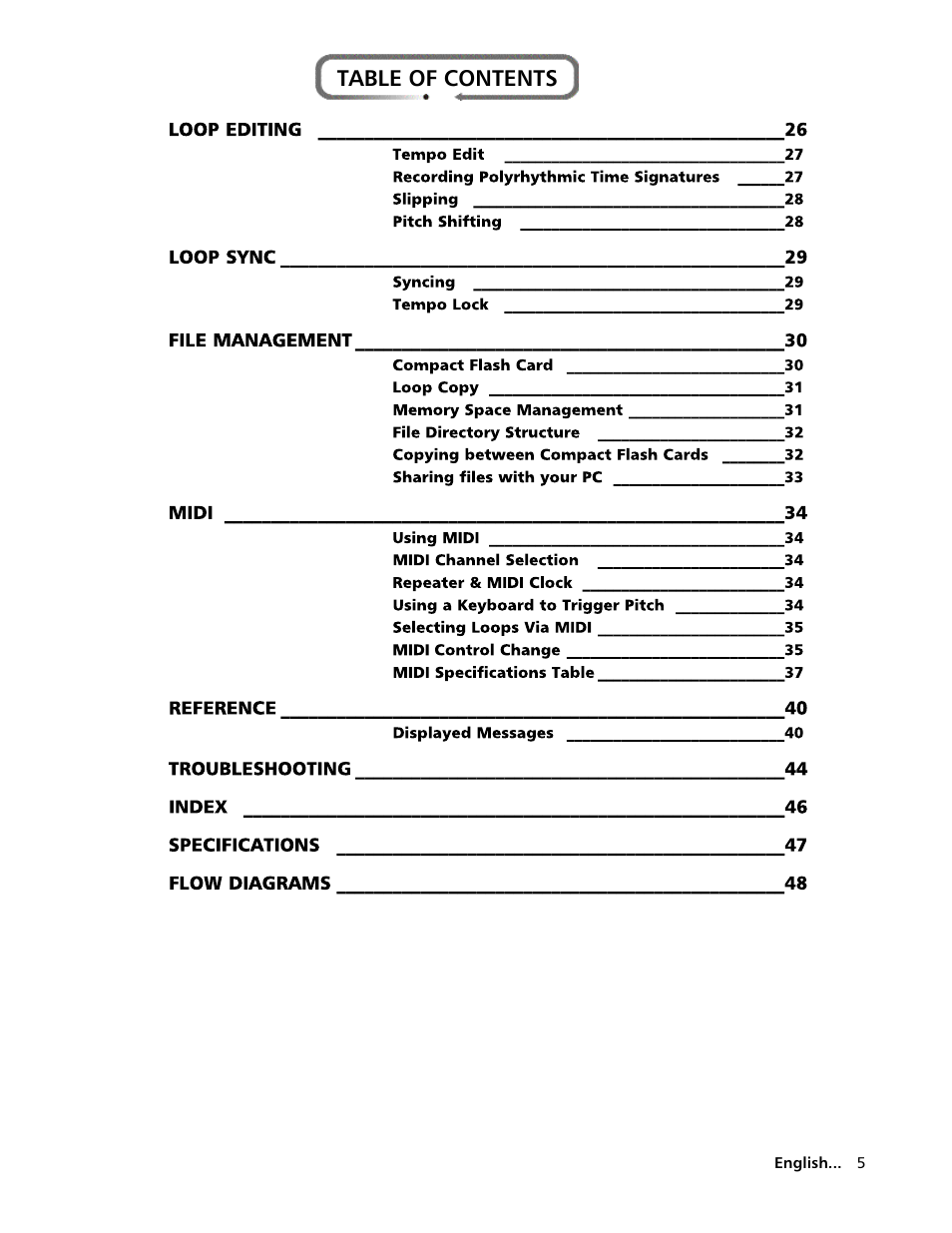 Electrix Repeater User Manual | Page 5 / 48