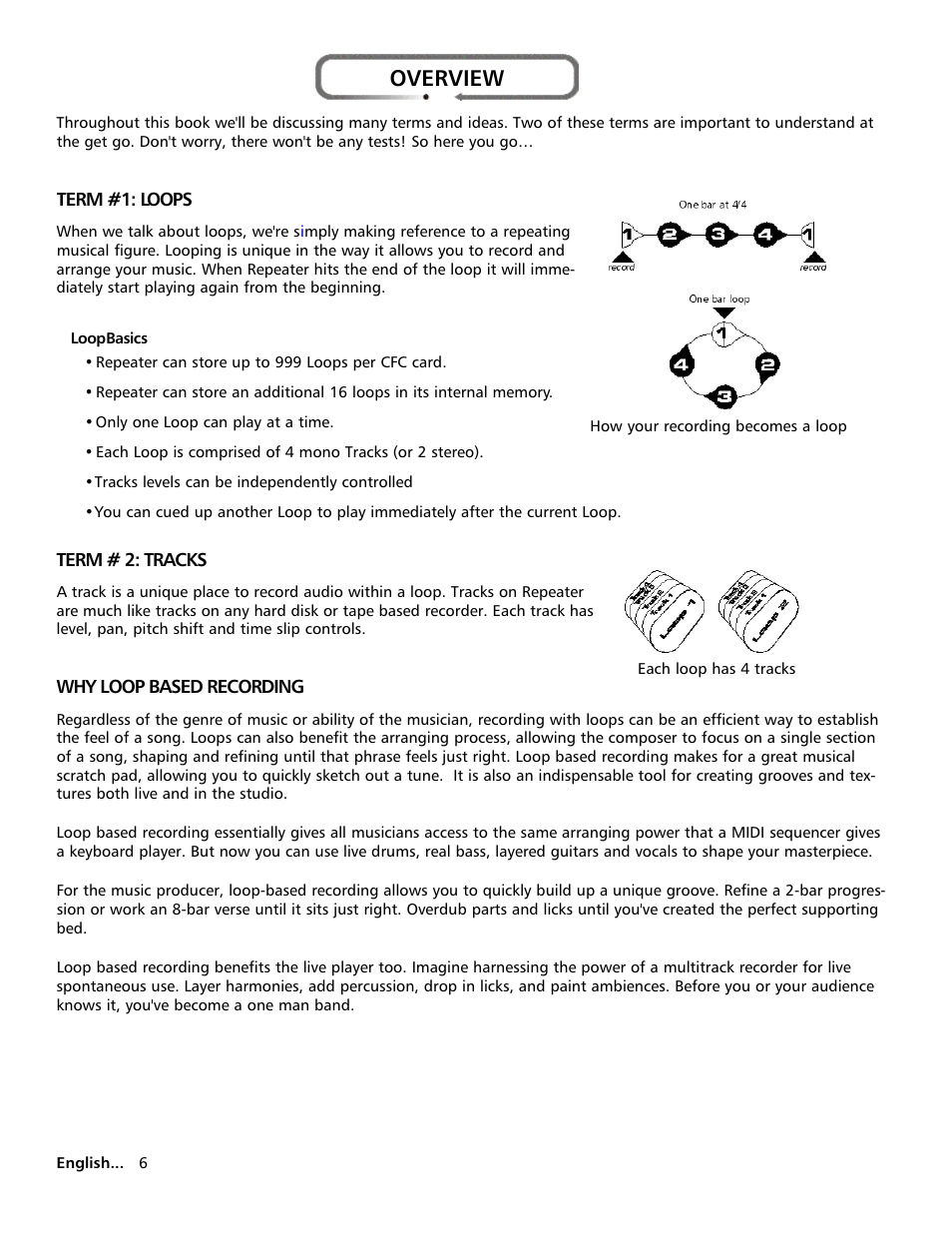 Overview | Electrix Repeater User Manual | Page 6 / 48