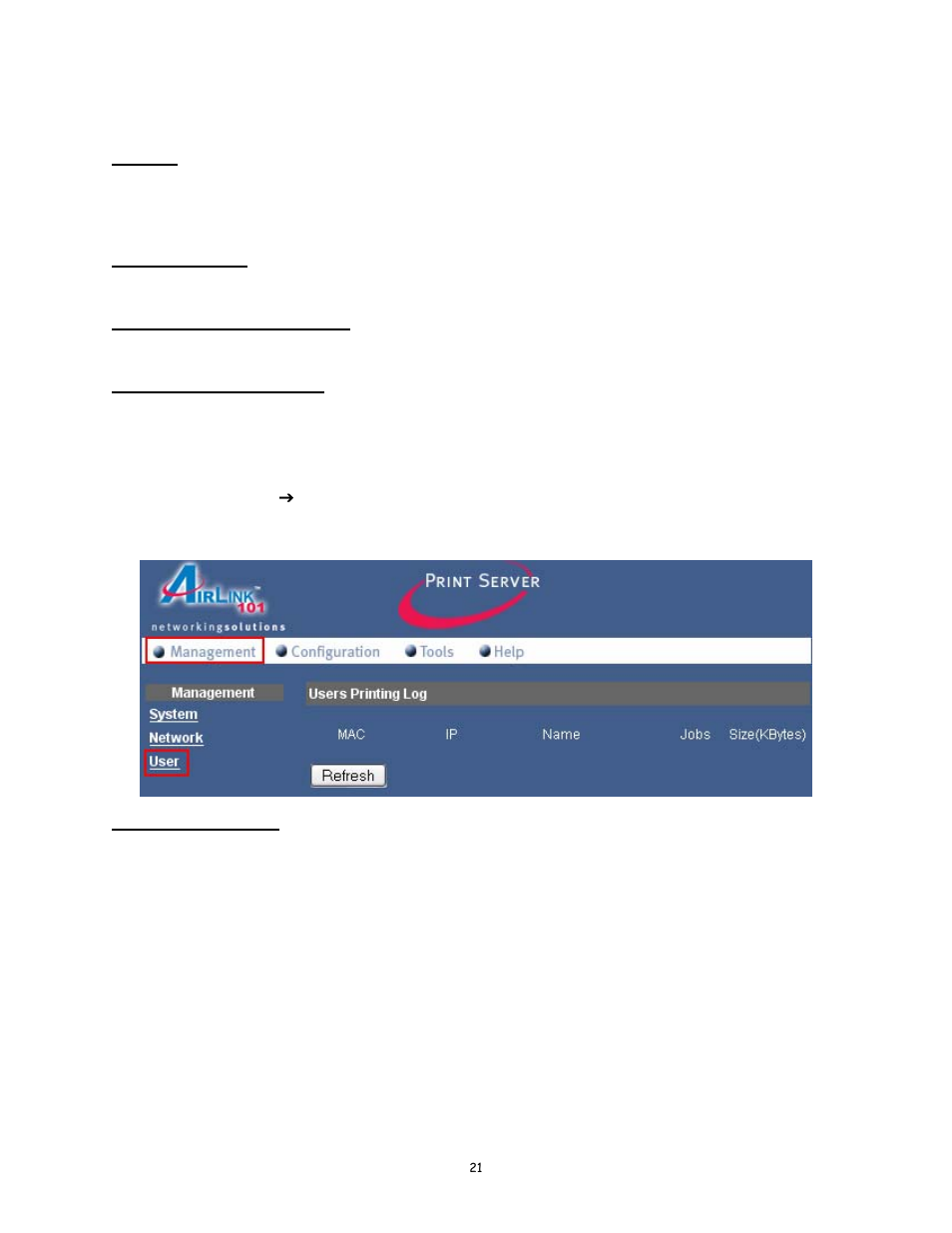 Airlink101 AMPS230 User Manual | Page 21 / 43