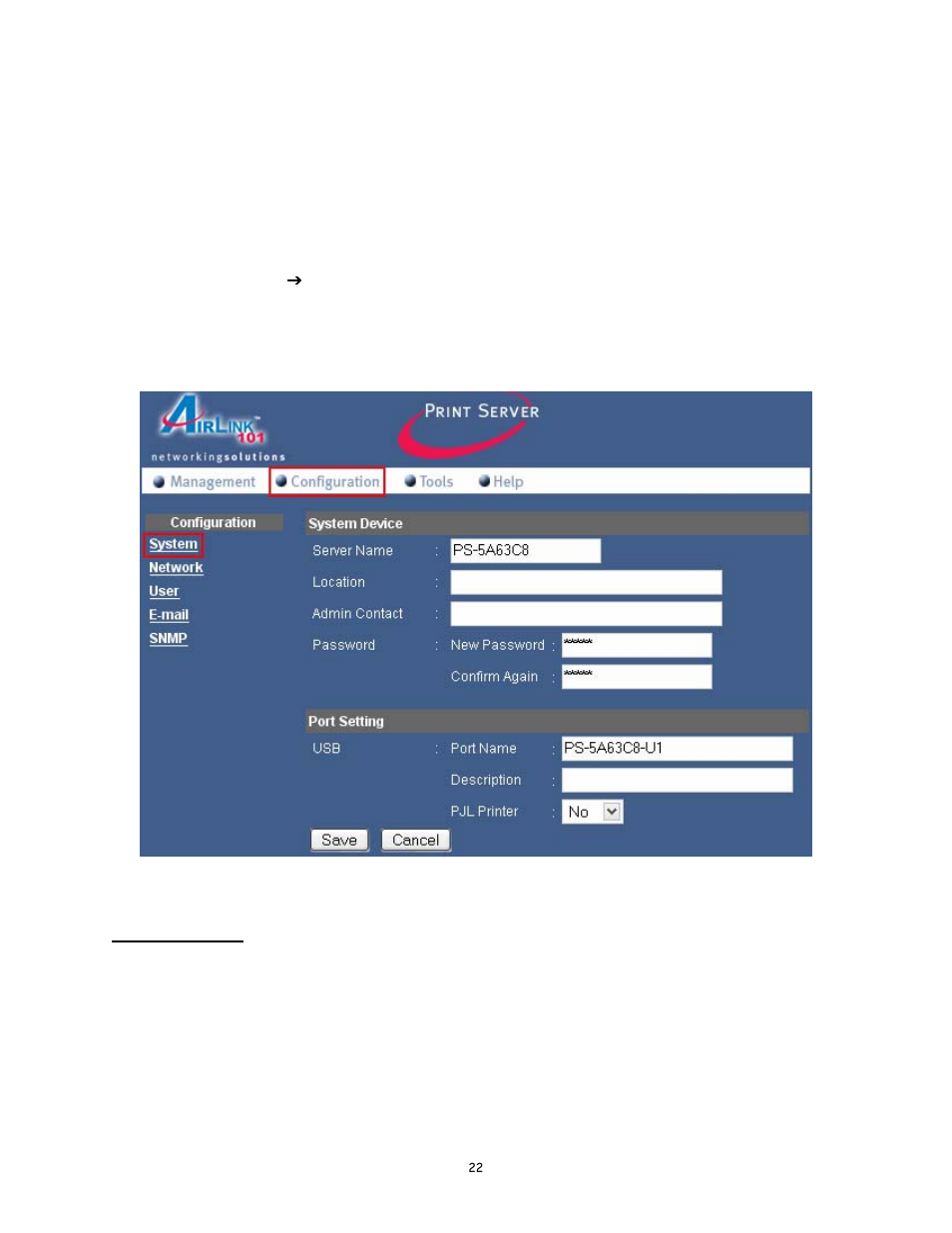 3 configuration | Airlink101 AMPS230 User Manual | Page 22 / 43