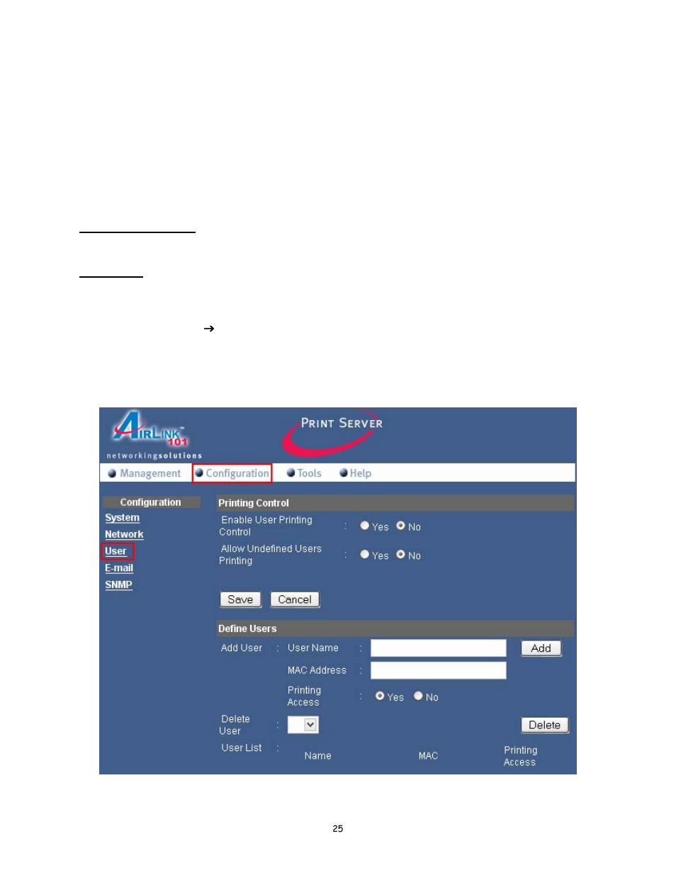 Airlink101 AMPS230 User Manual | Page 25 / 43